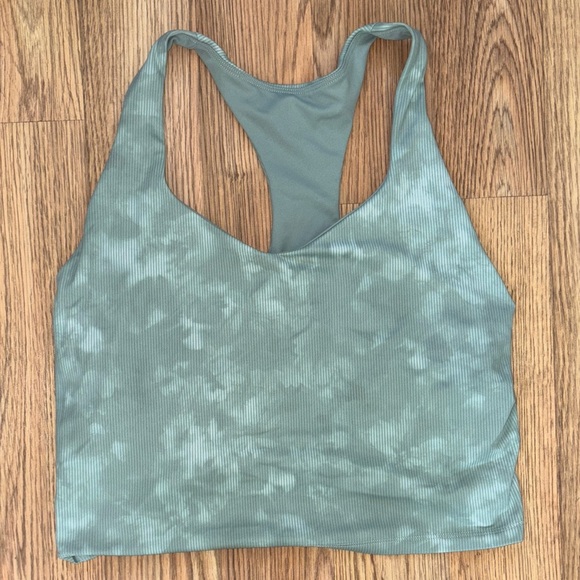 Fabletics Sage Ribbed Sports Bra crop top - Picture 1 of 5